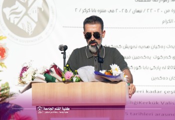 كلية القلم الجامعة تشارك في مهرجان الزهور في كركوك وتُهدي 1000 شتلة ورد لتجميل المدينة