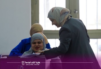 لجنة وزارية تتفقد سير الامتحانات النهائية في كلية القلم الجامعة