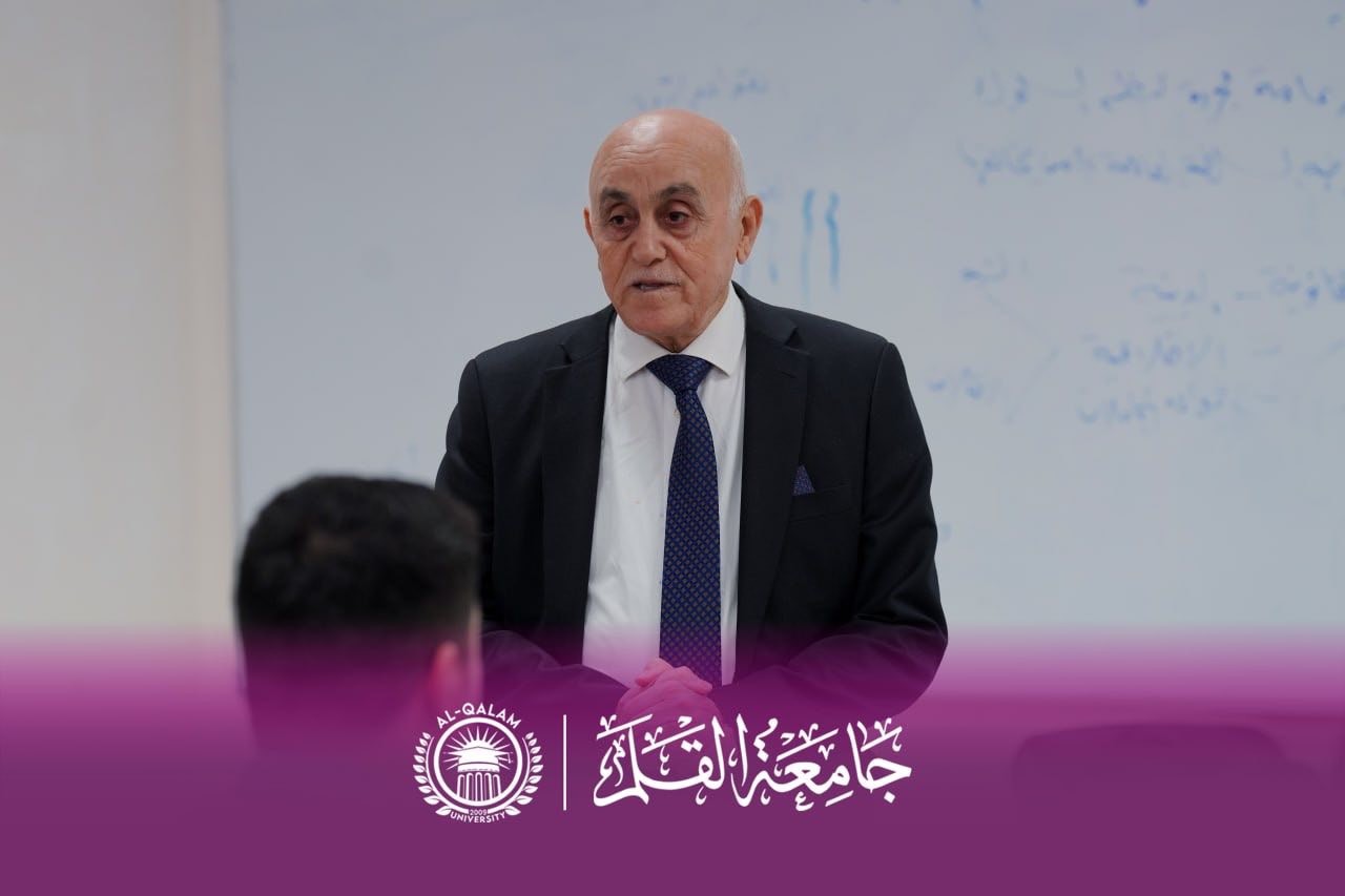 رئيس جامعة القلم يلتقي طلبة المرحلة الأولى ويؤكد دعم الجامعة لمسيرتهم الأكاديمية