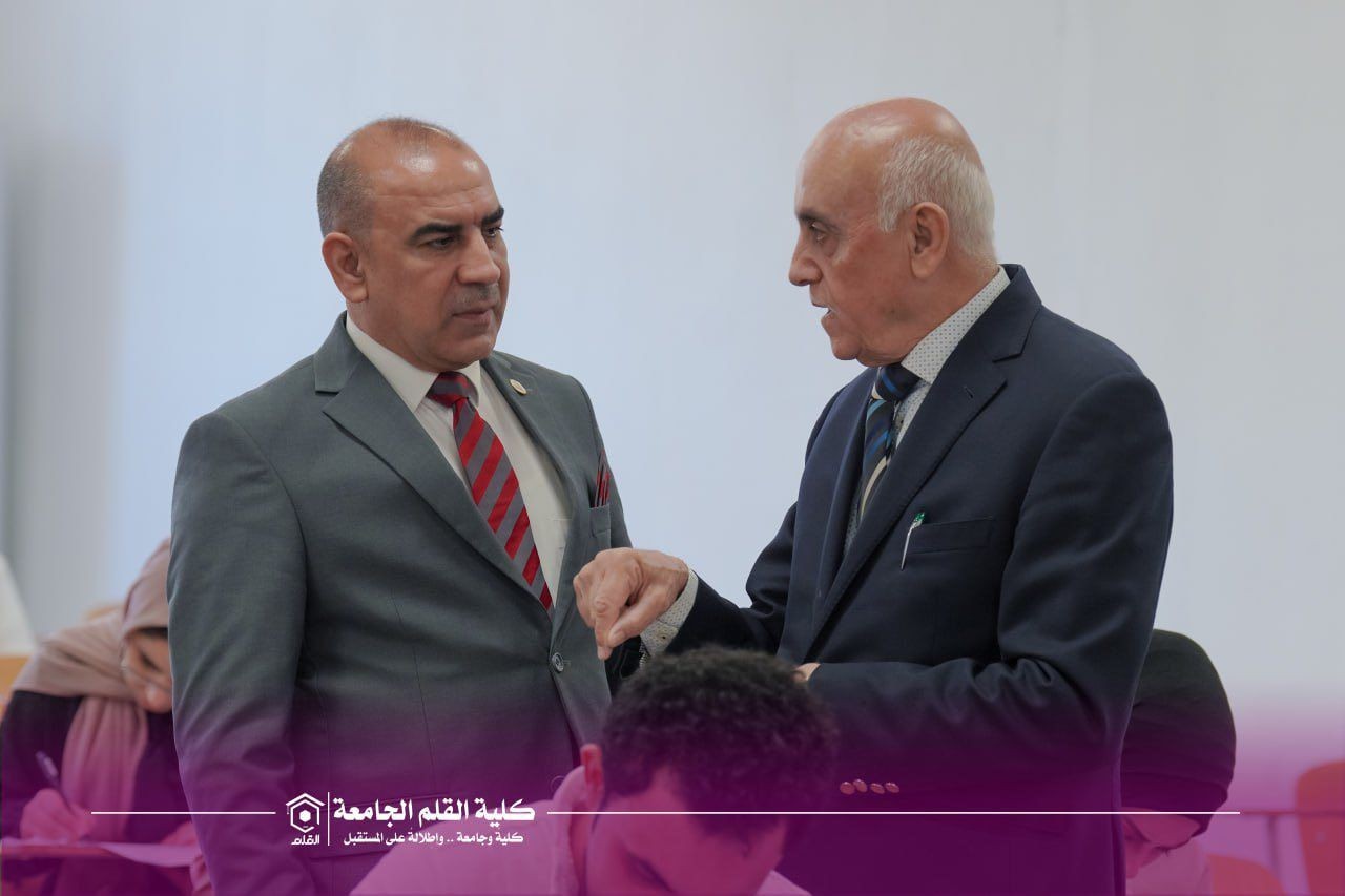 الدكتور برزنجي يتفقد سير الإمتحانات النهائية بحضور اللجنة الوزارية وسط أجواء أكاديمية رصينة