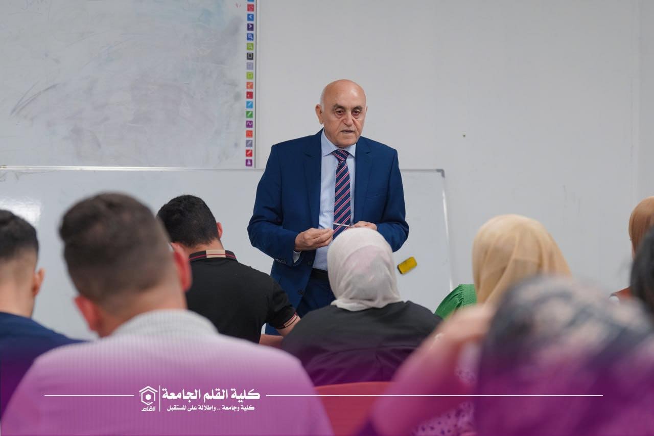 الدكتور برزنجي يبارك إنتهاء إمتحانات طلبة المراحل المنتهية بكلية القلم الجامعة وتميز مشوارهم الدراسي