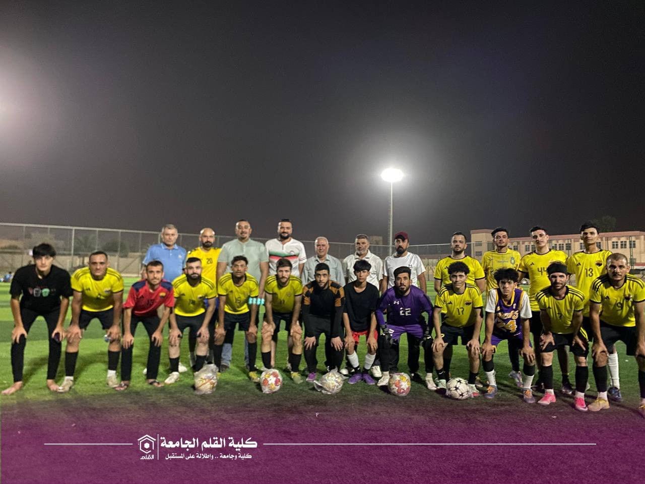 كلية القلم الجامعة تكرم منتخب كركوك للصم والبكم