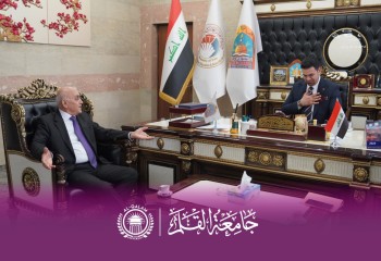 الدكتور برزنجي ورئيس مجلس إدارة جامعة القلم يزوران جامعة كركوك لتعزيز التعاون الأكاديمي