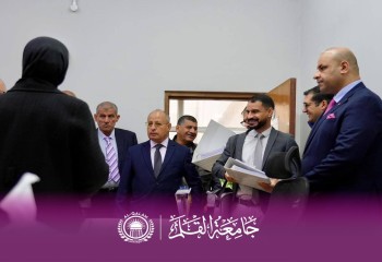 جامعة القلم تشارك في أعمال الاعتماد البرامجي الوطني لتخصص علوم الجو