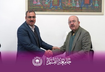 قسم إدارة الأعمال في جامعة القلم ينظّم ندوة علمية حول استراتيجية إدارة الموقع