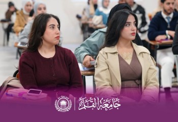 رئيس جامعة القلم يلتقي طلبة المرحلة الأولى ويؤكد دعم الجامعة لمسيرتهم الأكاديمية