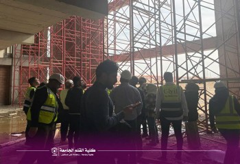 قسمُ الهندسةِ المدنيّةِ في كليةِ القلمِ الجامعةِ ينظّمُ سفرةً علميّةً إلى موقعِ الكليةِ الجديدِ