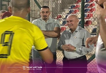 كلية القلم الجامعة تكرم منتخب كركوك للصم والبكم